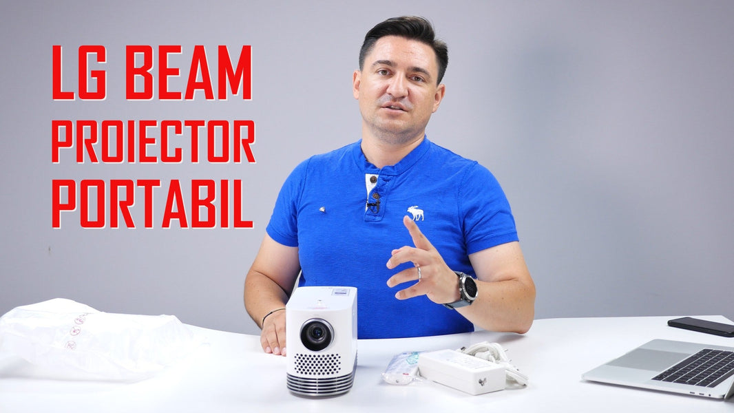 UNBOXING & REVIEW - LG BEAM HF80JA - Primul proiector portabil care m-a impresionat
