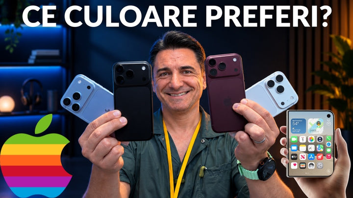 Culorile noi Apple: iPhone Duo, 18 Pro/Max și Watch 12