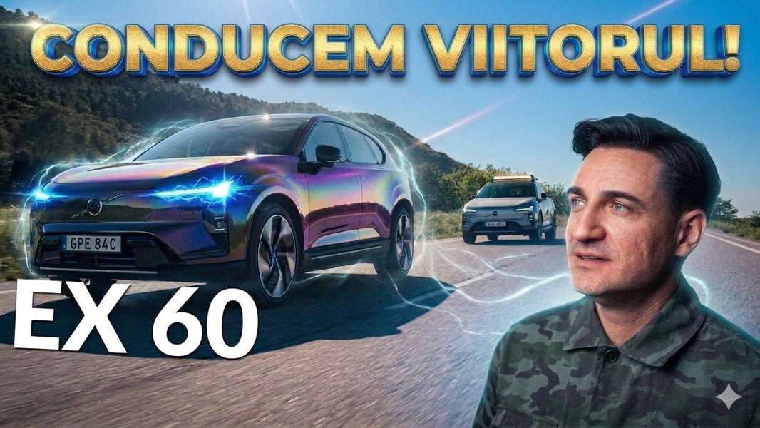 CEL MAI IMPORTANT VOLVO DE PÂNĂ ACUM! - EX60 - PRIMUL TEST!