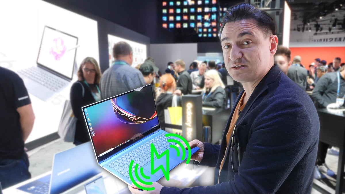 Laptop-ul cu încărcare wireless - Samsung Galaxy Book Flex, Ion