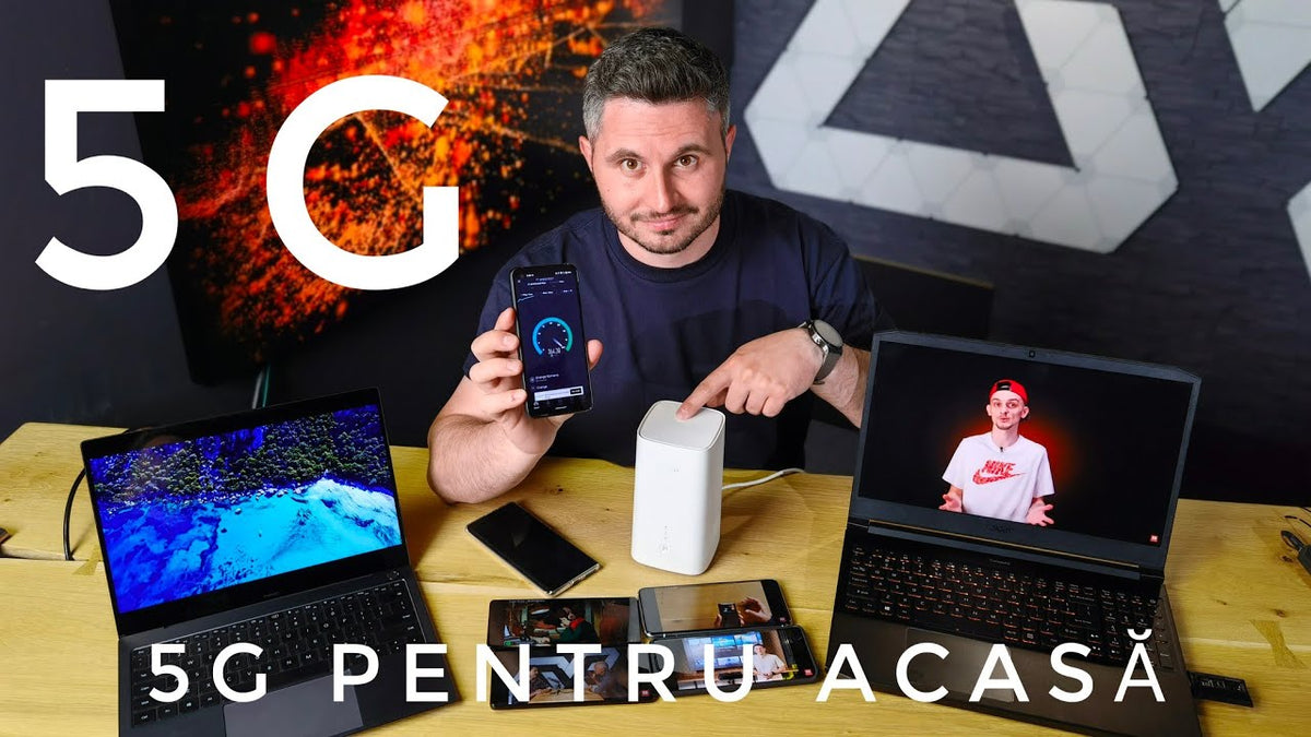 5G pentru acasă! Rapid ca FIBRA OPTICĂ!
