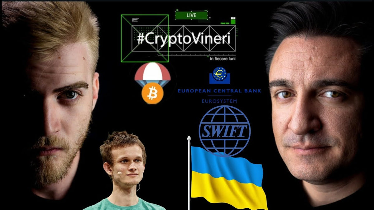 ​ @CryptoVineri  55 - CRYPTO PE TIMP DE RAZBOI, RUBLA PRABUSITA, MASURI EXTREME, SWIFT, ELVETIA