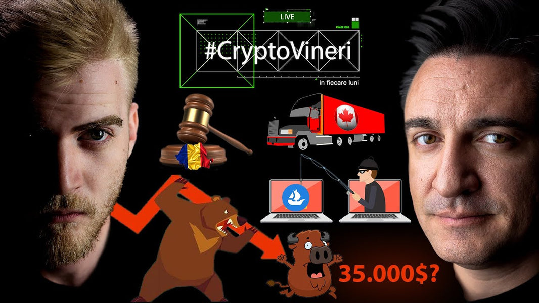 ​ @CryptoVineri  54 - Urșii spre 35$k, legi crypto în România, Upgrade Maiar Farms și probleme-n Canada