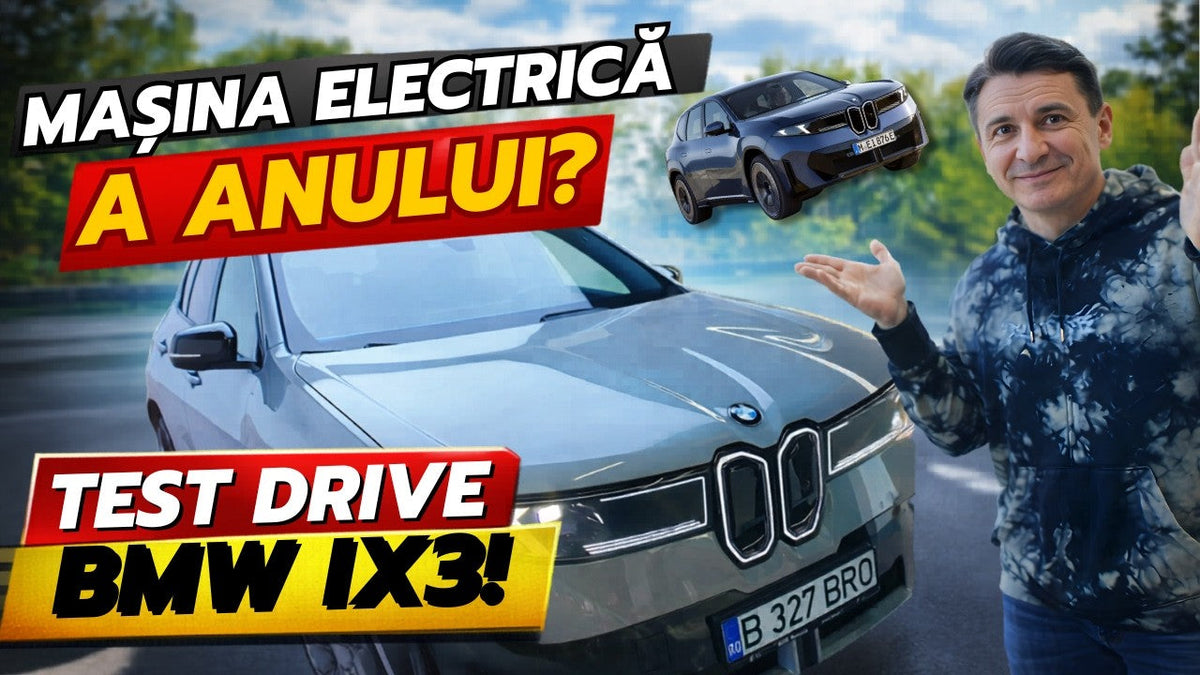 MAȘINA ASTA ORI ÎNGROAPĂ ORI SALVEAZĂ BMW! — BMW iX3 2026 REVIEW