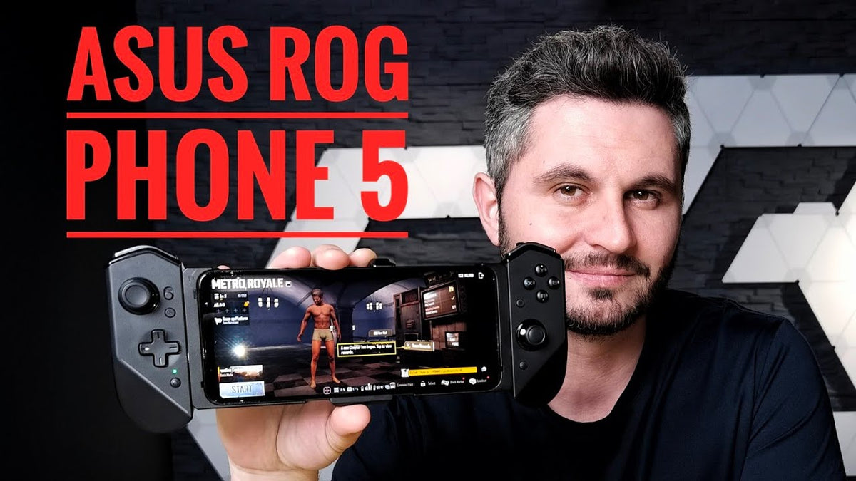 ASUS ROG PHONE 5 + 15 JOCURI - REVIEW