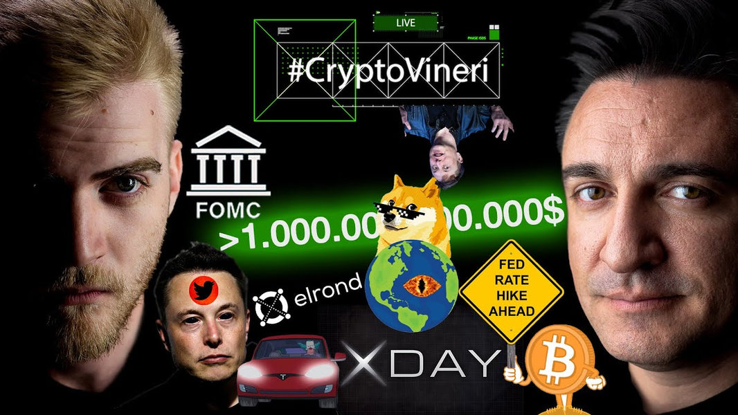 ​ @CryptoVineri  86 - Din nou BULL MARKET?, Elon trimite Doge pe lună, Decizia FED, Elrond X DAY