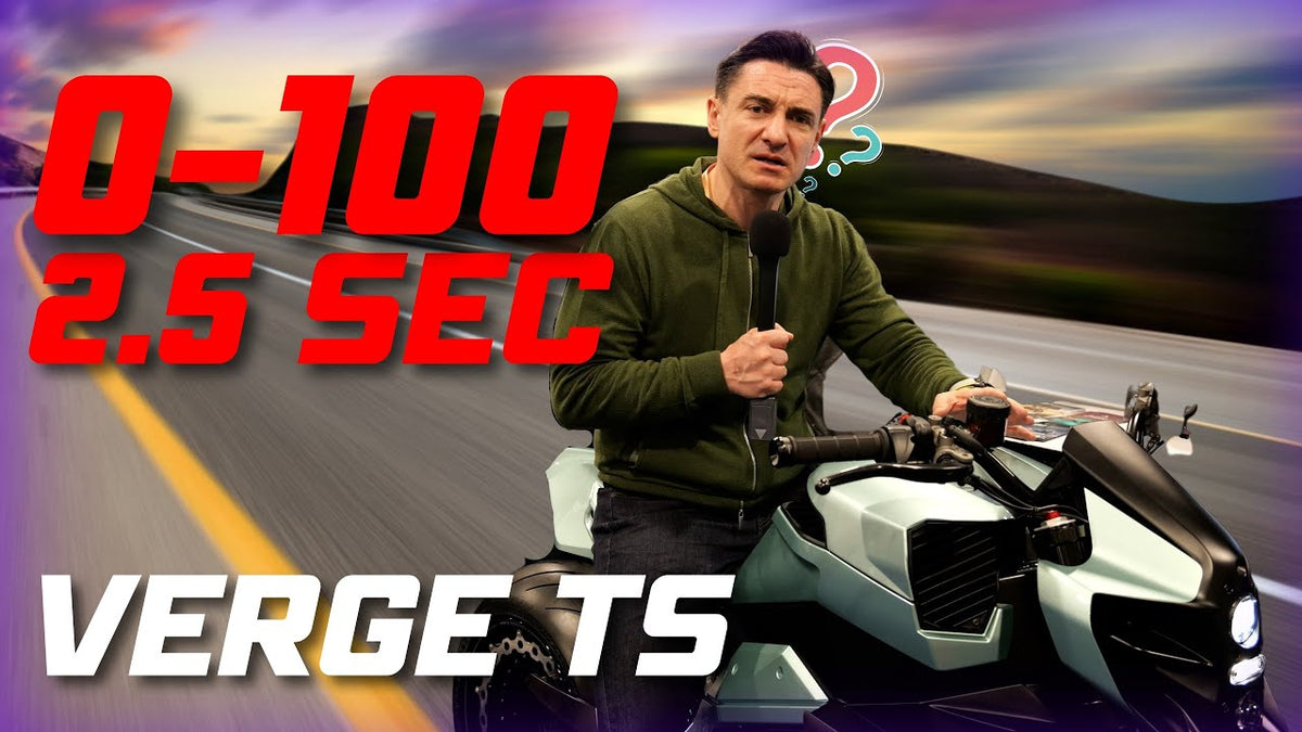 Verge TS Ultra: motocicleta electrică cu ecran de Tesla