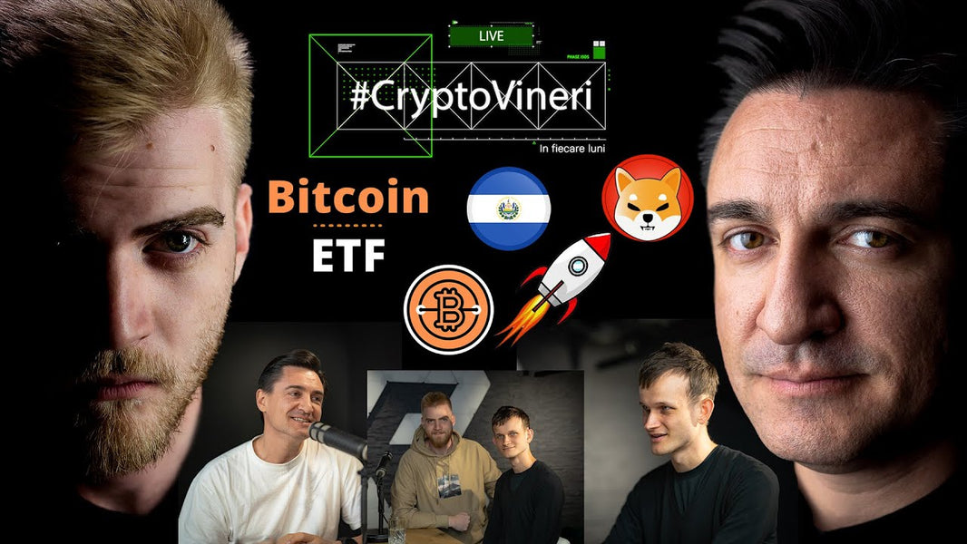 #CryptoVineri 35 - Vitalik Buterin la Cavaleria Hub, multe ETF-uri de BTC, Shiba inu în top 15