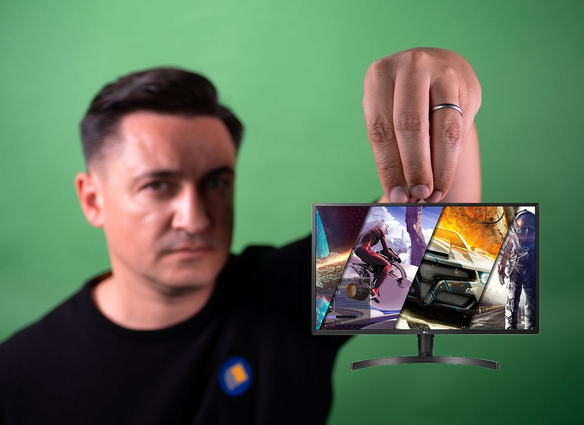 MONITOR 4K LA 400€ - LG 32UK550 - MERITĂ?