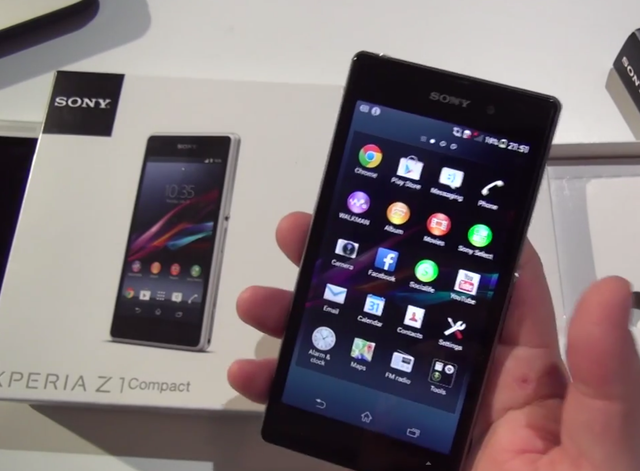 VIDEO SONY Xperia Z1 compact - aceiași cai putere, mai puțină burtă!