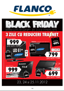 Catalogul de reduceri Flanco Black Friday 2012