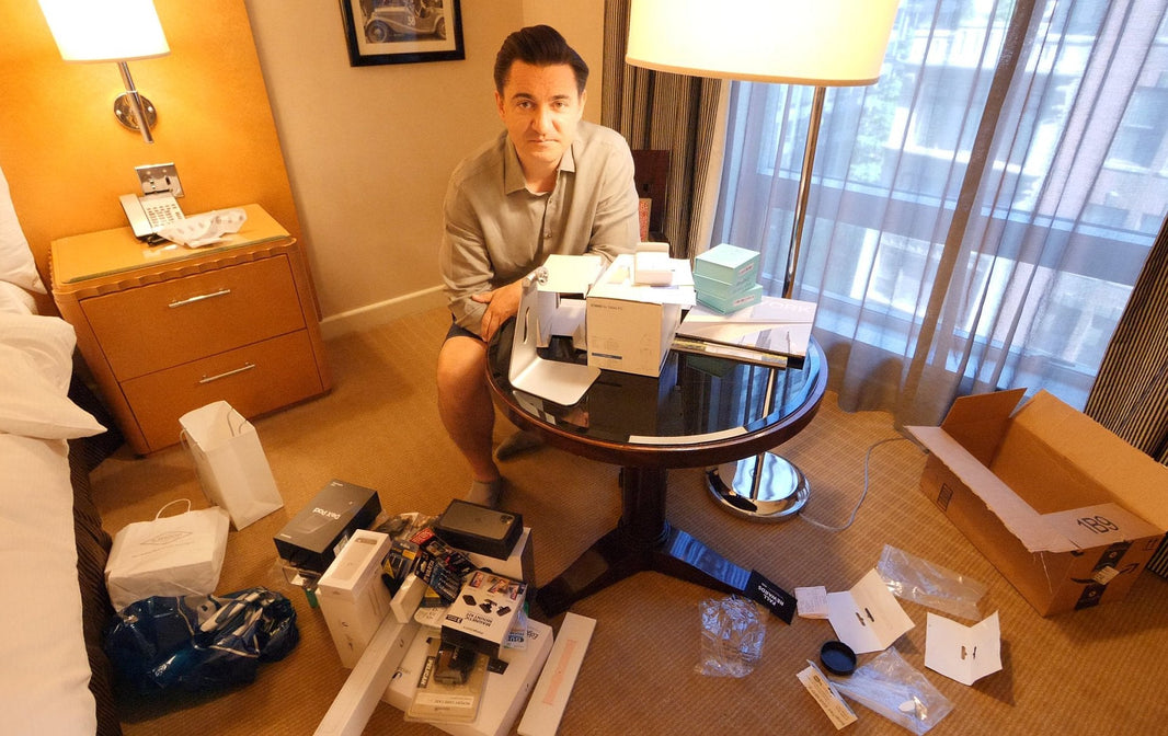 UNBOXING DIN CAMERA DE HOTEL - NEW YORK