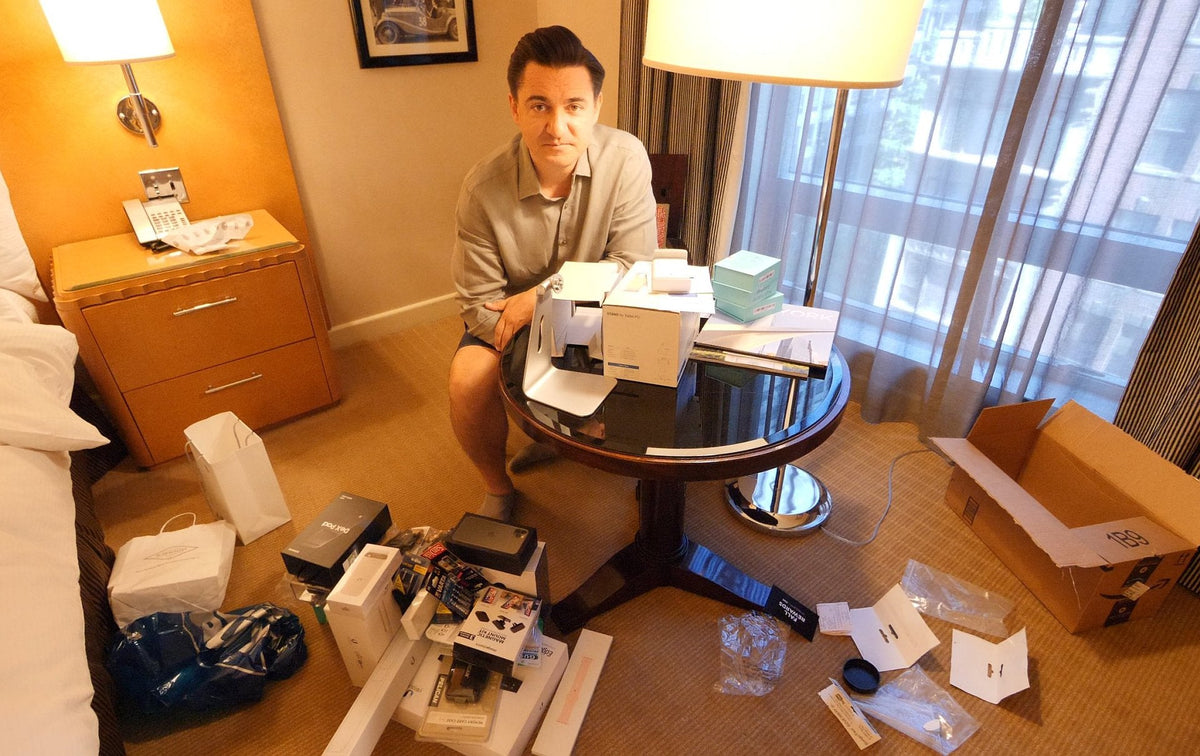 UNBOXING DIN CAMERA DE HOTEL - NEW YORK