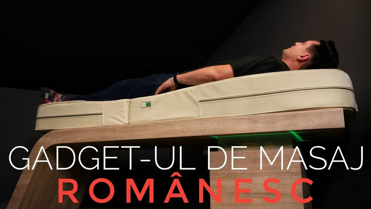 Gadget de masaj românesc cu Alcantara