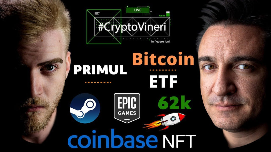 #CryptoVineri 36 - Primul ETF pe BTC, suntem aproape de ATH și Coinbase NFT = viitorul Opensea?