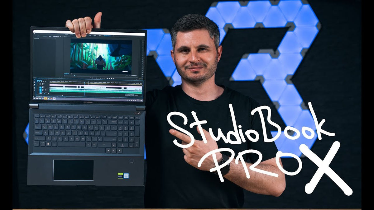 12 Nuclee, 64 GB RAM, 1 TB SSD și 16 GB Video - Asus StudioBook Pro X