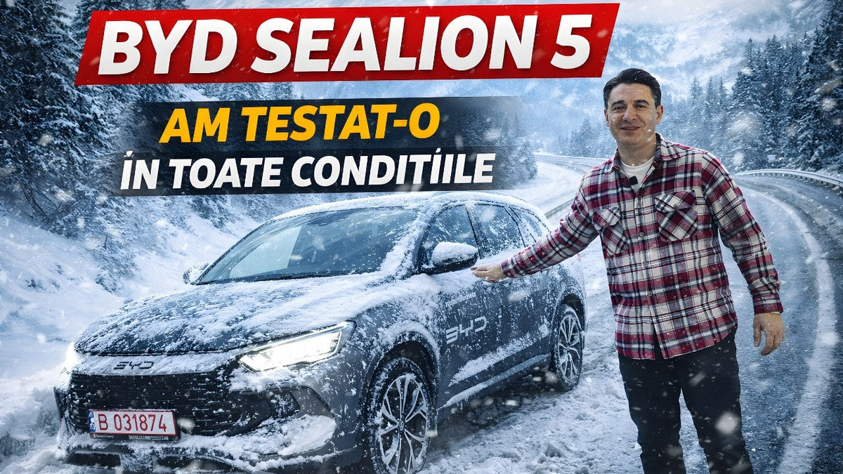 România de la un capăt la altul cu BYD Sealion 5: cel mai ieftin SUV plugin hibrid, testat pe bune