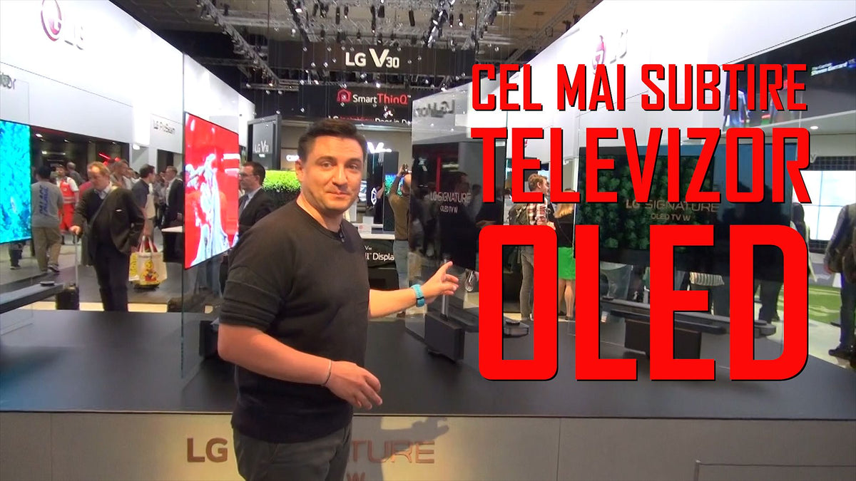 Cele mai subțiri televizoare OLED de la LG, la IFA 2017