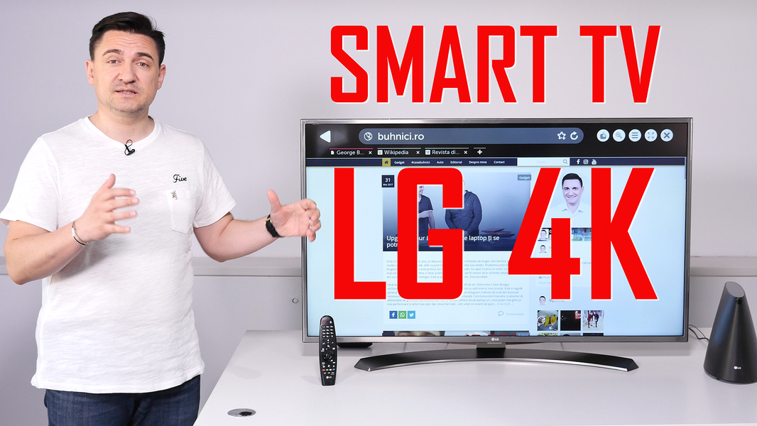 UNBOXING & REVIEW - LG SMART TV 4K - 49UH668V