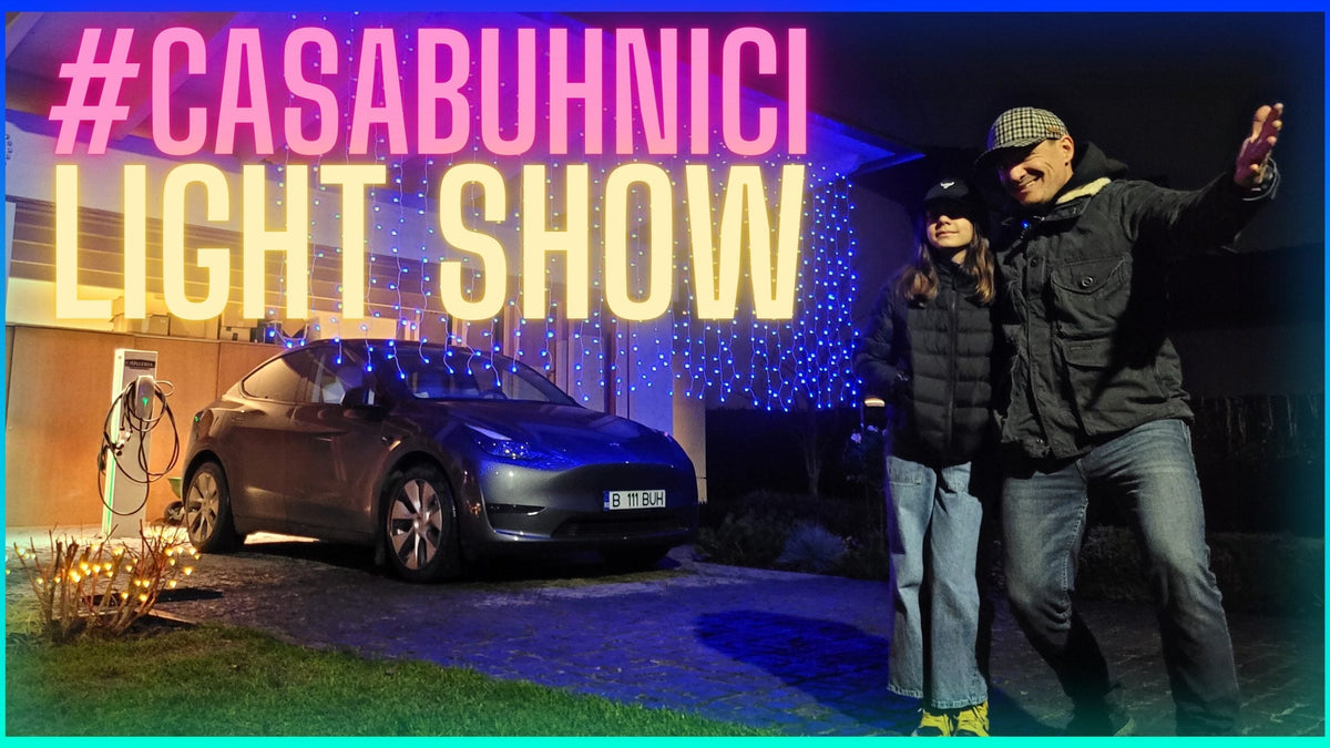 SHOW-UL DE LUMINI DE LA #CASABUHNICI