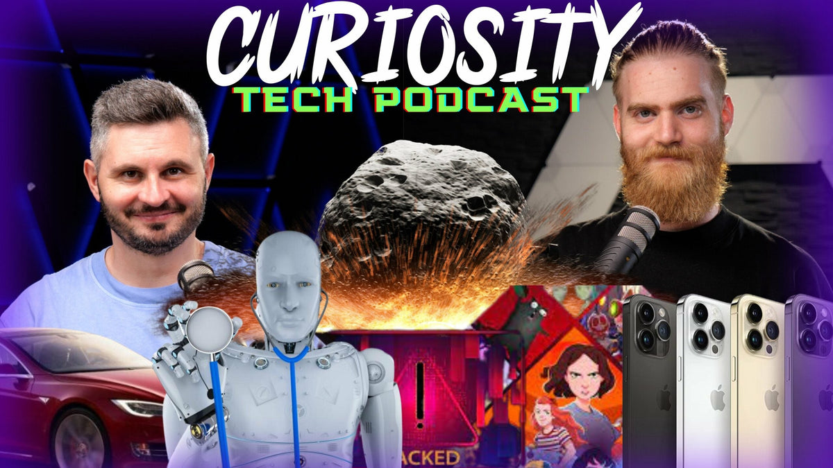 CURIOSITY 184 - TESLA HĂCKUITĂ, TE FURĂ prin TASTATURĂ, WHATSAPP, IPHONE 15, MEDICINA CU AI