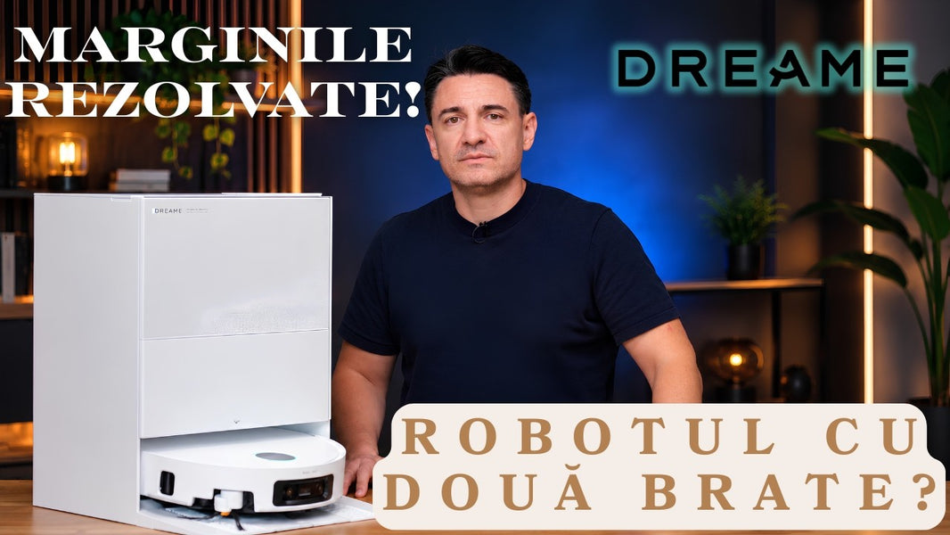 Dreame X60 Pro Ultra Complete: robotul cu două brațe lungi