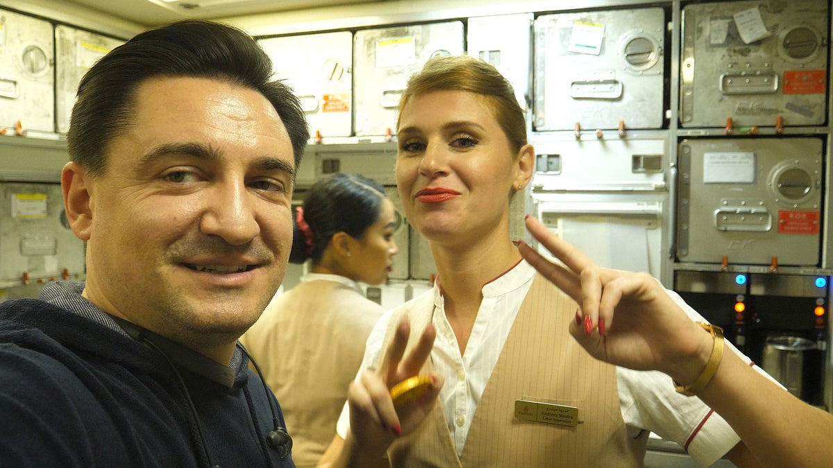 Cum este să zbori la Business Class cu Emirates