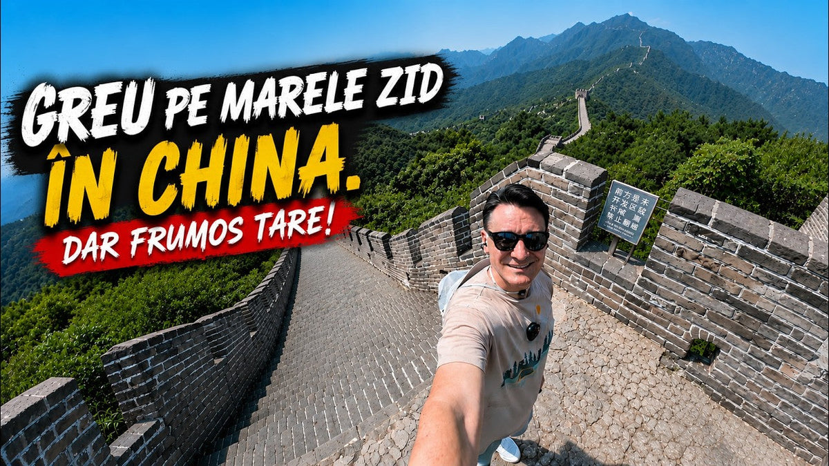 Insta360 X6: am testat-o pe Marele Zid Chinezesc