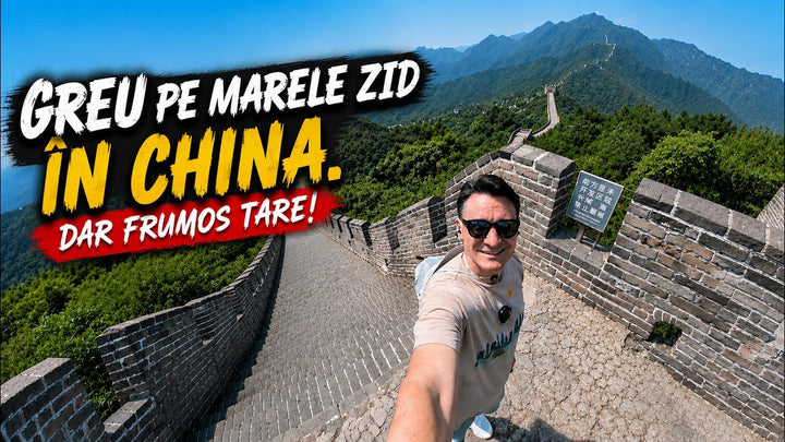 Insta360 X6: am testat-o pe Marele Zid Chinezesc