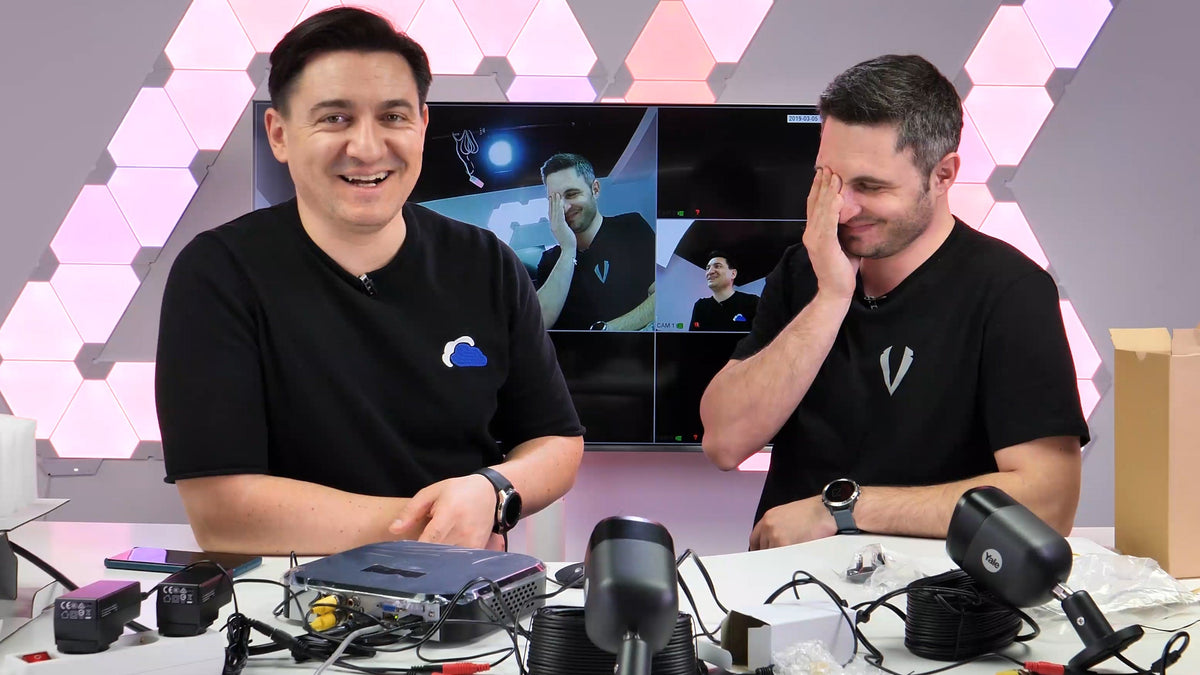 AM INSTALAT CAMERE VIDEO ÎN 10 MINUTE
