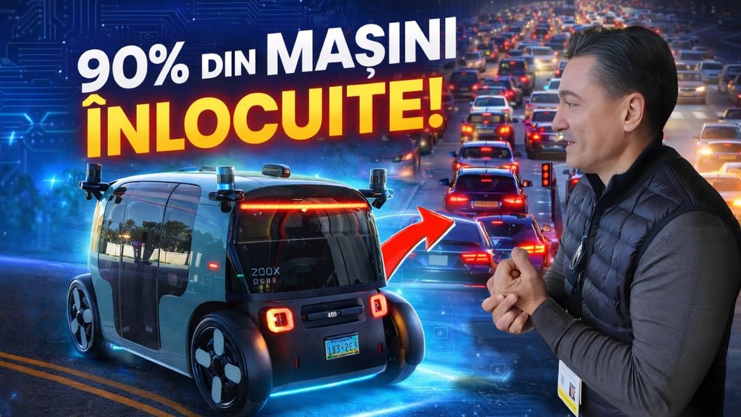 Prima cursă cu un robotaxi fără volan și pedale: am testat Zoox în Las Vegas