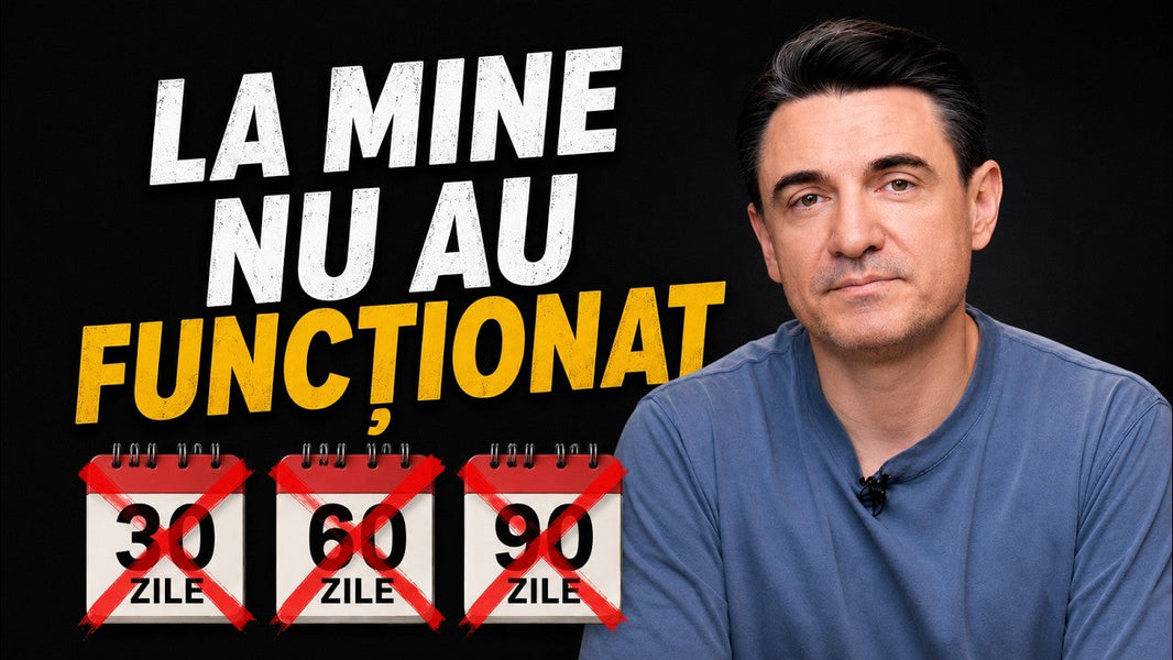 Cum NU mi-am schimbat viața în 30 de zile (ci în 5 ani)