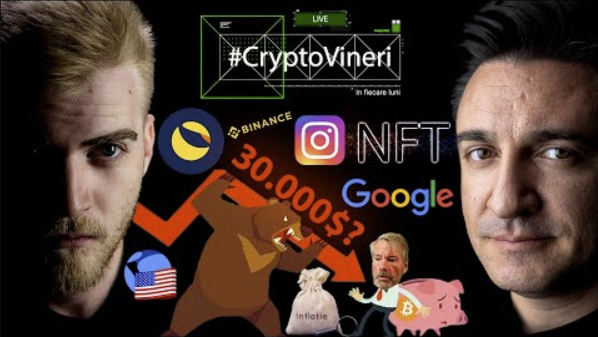 ​ @CryptoVineri  64 - Bitcoin sub 30k? Instagram NFTs, UST se clatină și Google + Web3