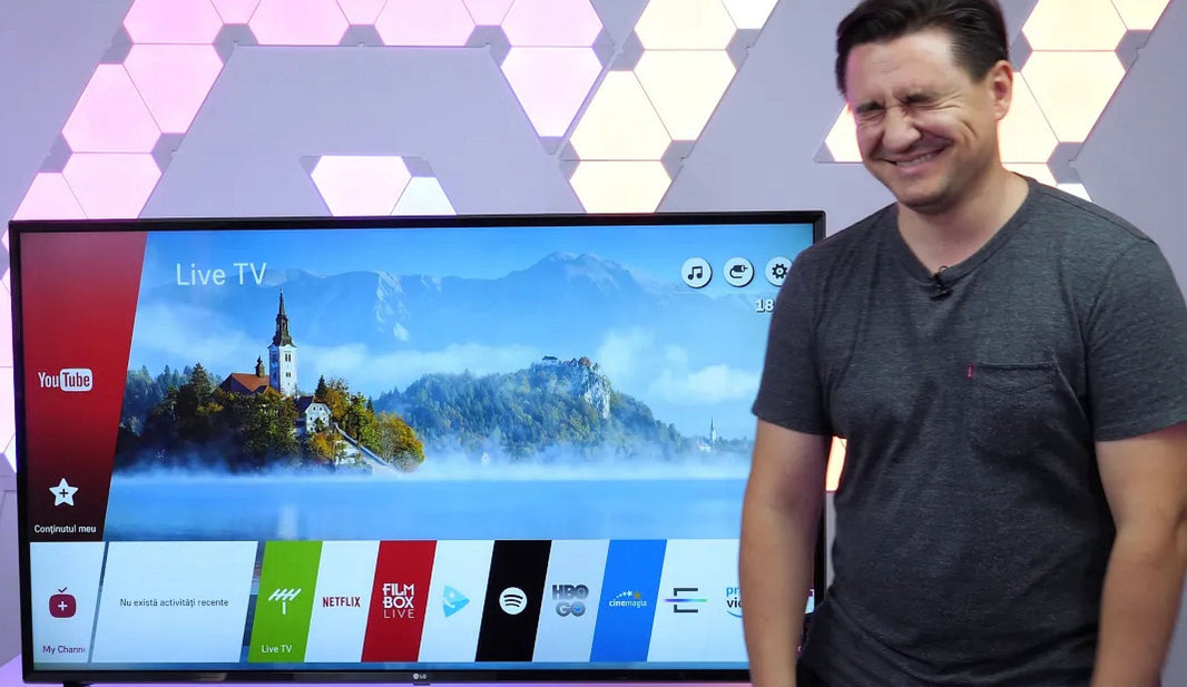 Cel mai accesibil TV 4K de 55 inci, pentru fotbal - [UNBOXING & REVIEW]