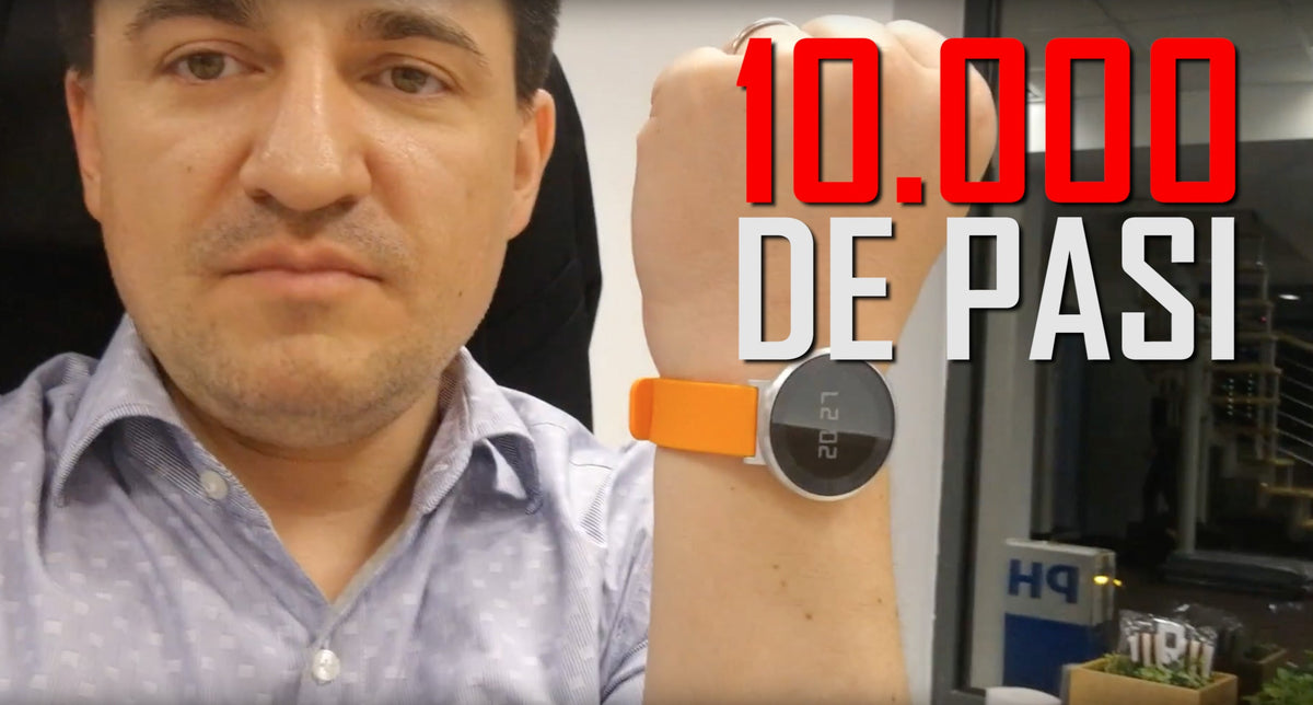 VLOG - Am făcut 10.000 de pași într-o zi!