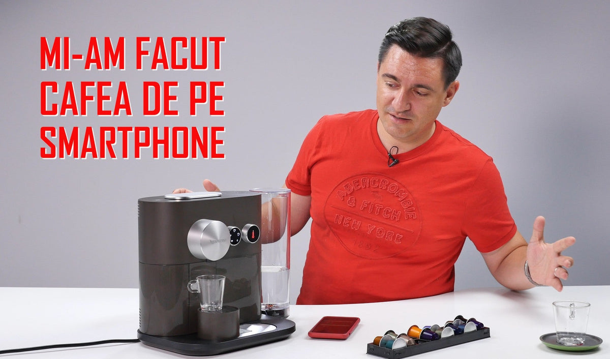 UNBOXING & REVIEW - Nespresso Expert - Mi-am făcut cafea de pe smartphone