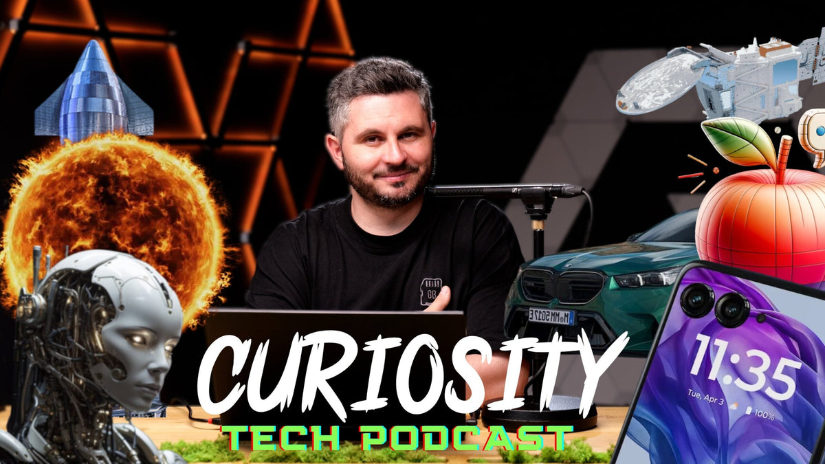 CURIOSITY 229 - HACK LA BISERICĂ, ROBOȚI CU PIELE, Z FOLD 6, FURTUNI SOLARE, PLANET 9, BMW M5