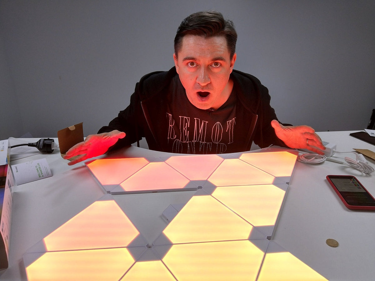 Mi-am luat LED-uri de pe net - Nanoleaf Aurora