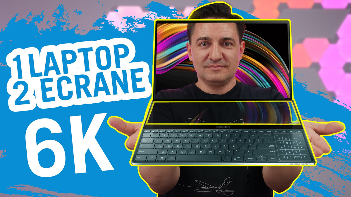 LAPTOP-UL CU DOUĂ ECRANE!! - ASUS Zenbook Pro Duo