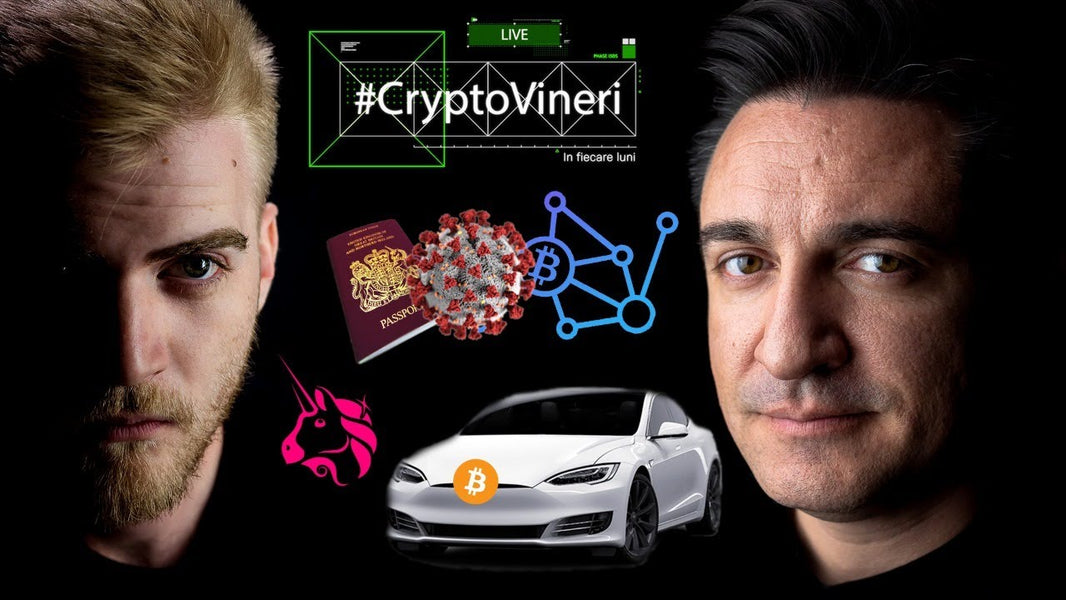 #Cryptovineri 15 - Cumpărăm Tesla cu Bitcoin, Pașaport Covid pe Blockchain, Uniswap V3