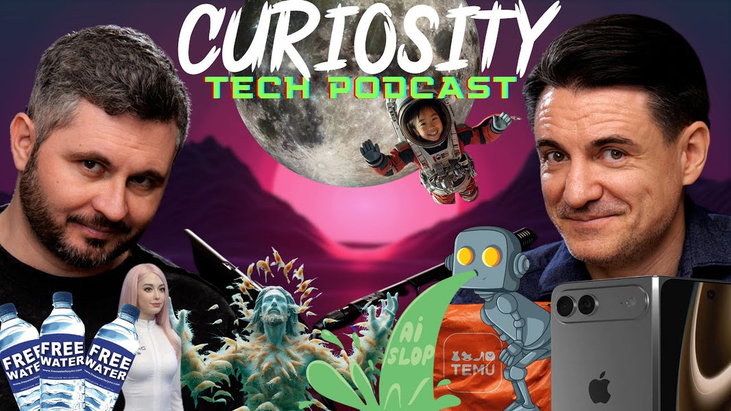 Apă Gratis, Taxa Temu, Adio SLOP, iPhone Fold, Robot S3x, Copii în Spațiu #CURIOSITY 312