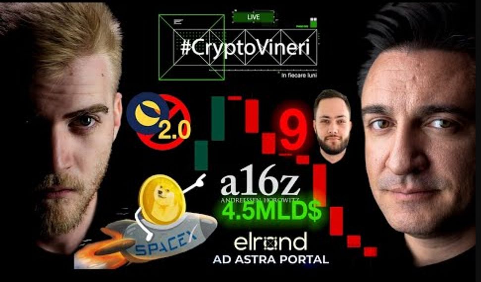 ​ @CryptoVineri 67 - Supercycle amânat? cu CryptoRO, LUNA 2.0, Elrond bridge și a16z cu 4.5MLD$