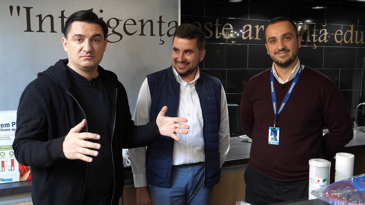 Apă de la robinet sau de la magazin?
