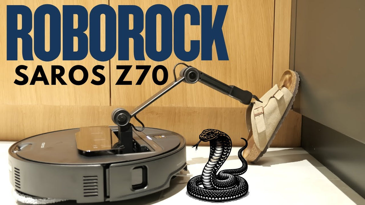Roborock Saros Z70: robotul cu braț care adună de pe jos