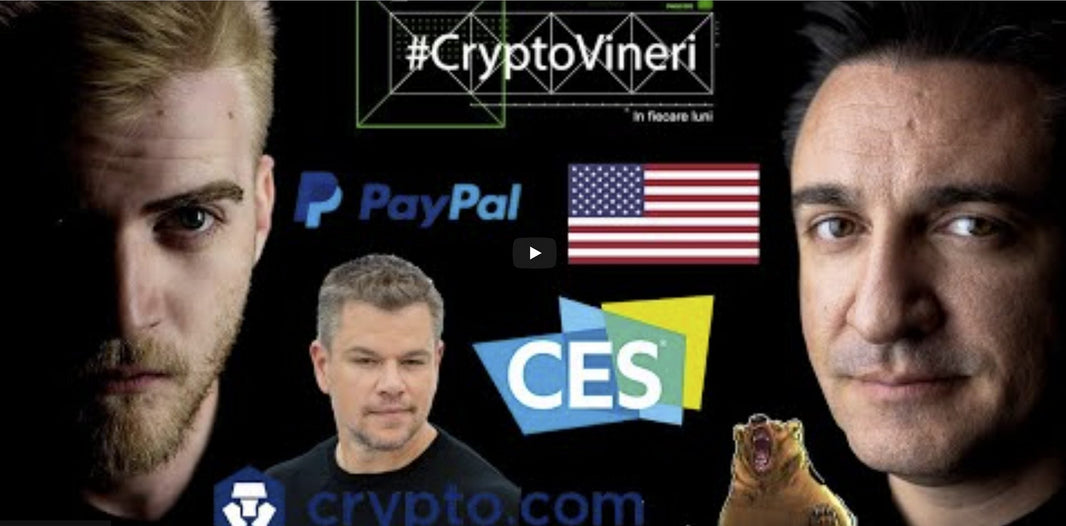 ​ @CryptoVineri   48 - Crypto la CES22, CZ posibil cel mai bogat om, hate pentru crypto și PayPal coin