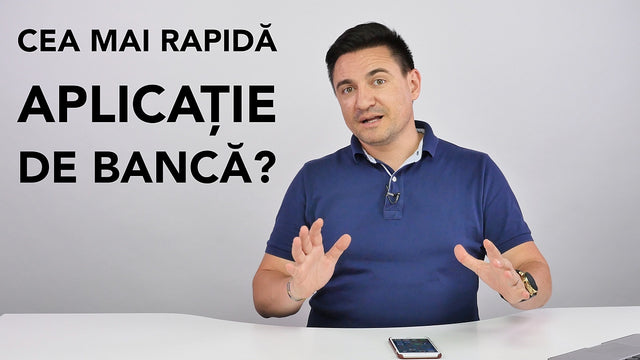 VIDEO 4K - Cea mai rapidă aplicație de bancă?
