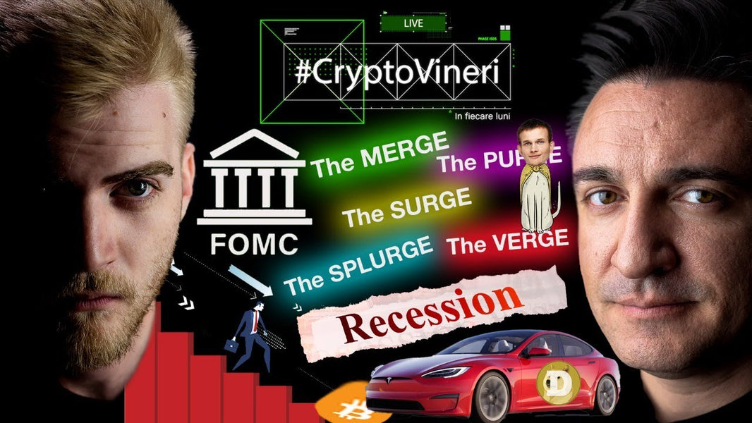 ​ @CryptoVineri   75 - RECESIUNE?, TESLA VINDE, DOBÂNZILE cresc IAR, MERGE PURGE SURGE VERGE SPLURGE