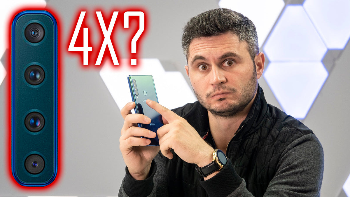 SAMSUNG GALAXY A9 - PATRU CAMERE! [UNBOXING & REVIEW]