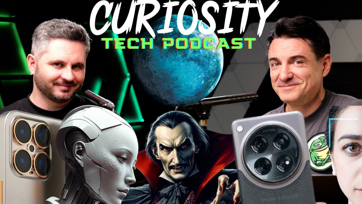 VAMPIRUL, CAMPANIA PREZIDENȚIALĂ, DEEPFAKE ȘI META, IPHONE 17, APPLE AI, #CURIOSITY 246