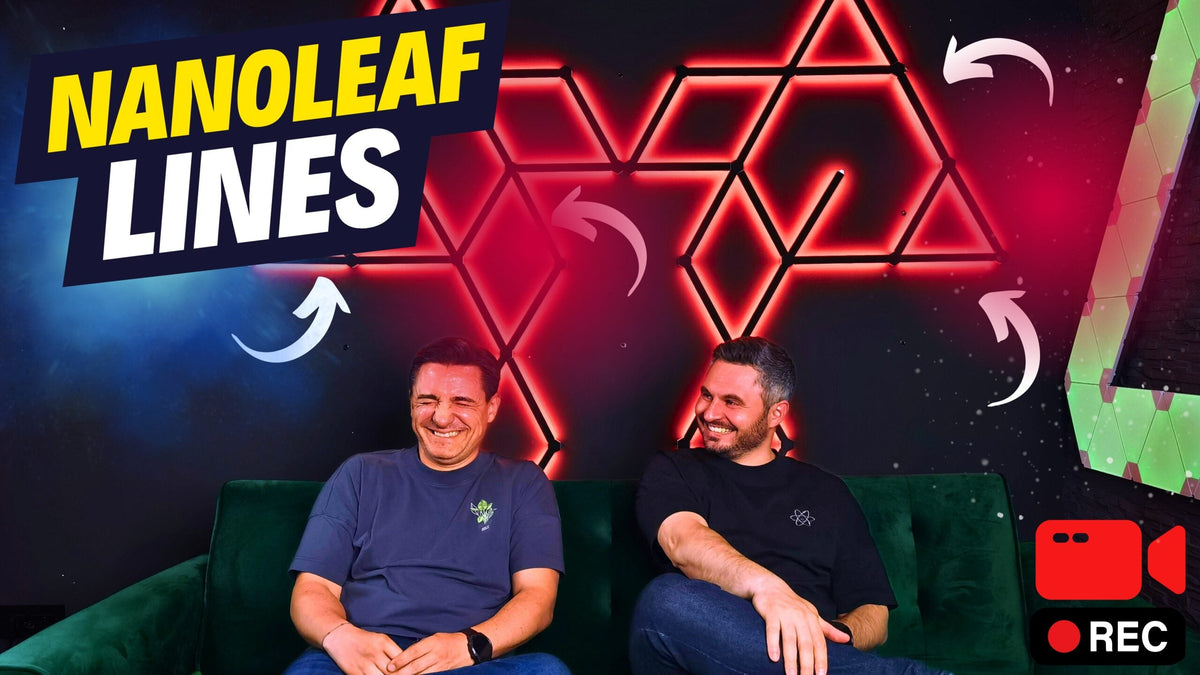 LUMINĂ RGB LA INFINIT - Nanoleaf Lines - Review, Configurare și Instalare